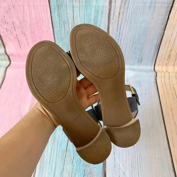 Cole Haan strappy sandals block heel - Picture 3 of 12